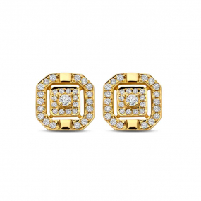 Boucles d'oreilles diamants 