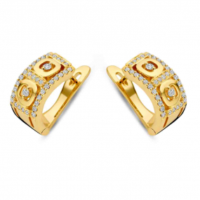 Boucles d'Oreilles Diamants