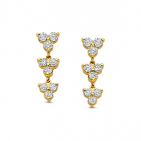 Boucles d'Oreilles Diamants