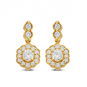 Boucles d'oreilles Diamants similaire