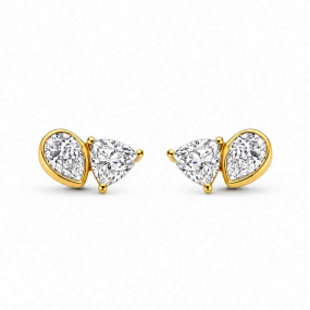 Boucles d'oreilles Diamants - Duet Collection - Mérité
