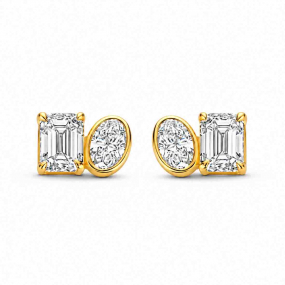 Boucles d'oreilles Diamants - Duet Collection - Mérité