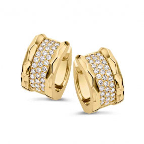 Boucles d'oreilles diamants - One More