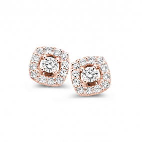 Boucles d'oreilles diamants One More