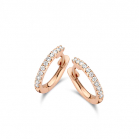 Boucles d'oreilles diamants One More