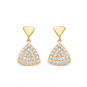 Boucles d'oreilles diamants One More