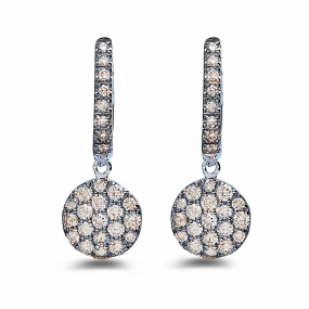Boucles d'oreilles diamants One More