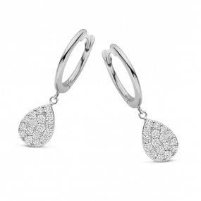 Boucles d'oreilles diamants One More 