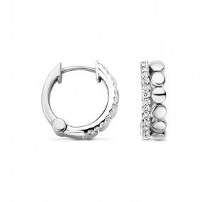Boucles d'oreilles diamants One More