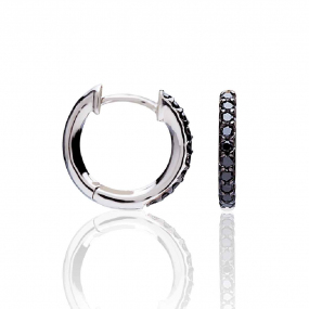 Boucles d'oreilles diamants One More