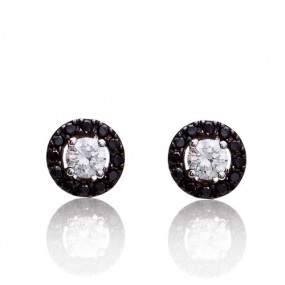 Boucles d'oreilles diamants One More