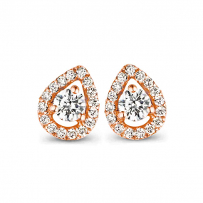 Boucles d'oreilles diamants One More
