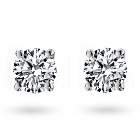 Boucles d'oreilles Diamants serite 4 griffes systme Alpa