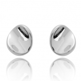 Boucles d'oreilles en or blanc 1.70 gr