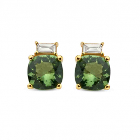 Boucles d'oreilles Apatite et Diamants similaire