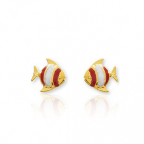 Boucles d'oreilles or