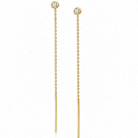 Boucles d'oreilles pendante Diamant  similaire