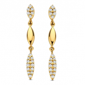 Boucles d'oreilles pendantes Diamants similaire