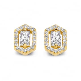 Boucles d'oreilles plaqu or jaune similaire
