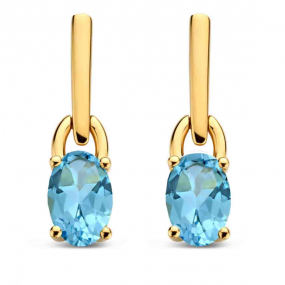 Boucles d'oreilles Topaze Sky Blue similaire