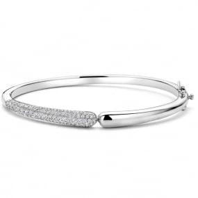 Bracelet argent oxydes - Naiomy