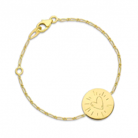 Bracelet Cha�ne C�ur - Augis