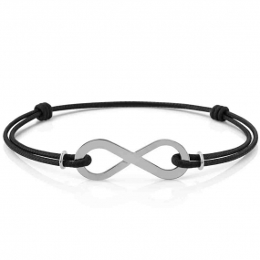 Bracelet cordon signe de l'infini