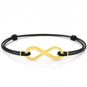 Bracelet cordon signe de l'infini