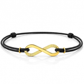 Bracelet cordon signe de l'infini similaire