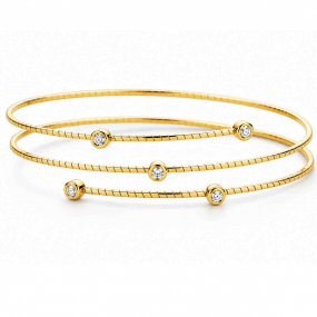 Bracelet flexible Diamants en complément