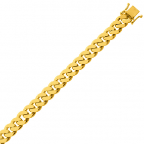 Bracelet en or maille Gourmette 7mm