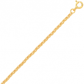 Bracelet en or maille jaseron 1.8mm en complment