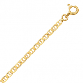 Bracelet en or maille marine 1,5mm en compl�ment
