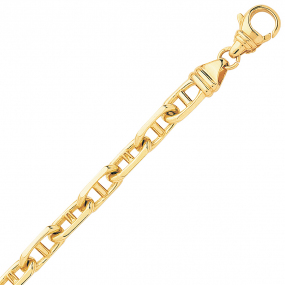 Bracelet en or maille marine 5.5mm