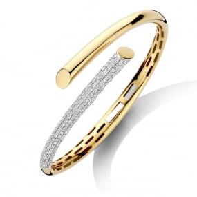 Bracelet Jonc diamants