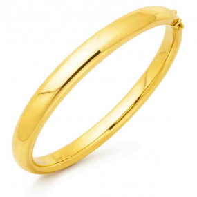 Bracelet Jonc or ouvrant 8 mm en r�duction