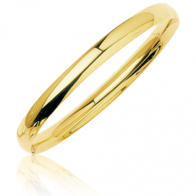 Bracelet jonc ouvrant or jaune