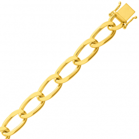 Bracelet maille Cheval 10mm similaire