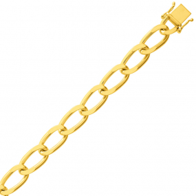 Bracelet maille Cheval 8mm similaire