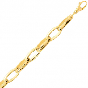 Bracelet or jaune 7.5mm