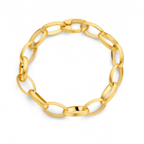 Bracelet or maille fantaise