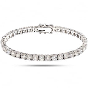 Bracelet Rivire de diamants - 41 pierres