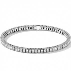 Bracelet Rivire de diamants Princesse - en rduction