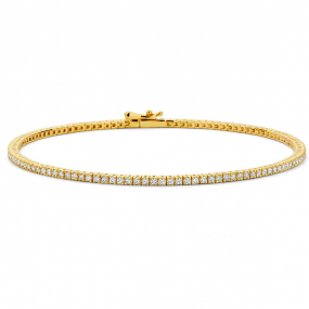 Bracelet rivire diamants en complment