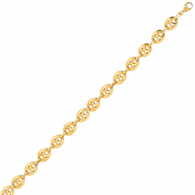 Chaine or Grain de Caf 3.5 mm 9 carats