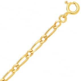 Chaine en or 9 carats maille Alterne similaire
