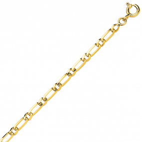 Chaine en or 9 carats maille Alterne similaire