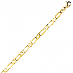 Chaine en or 9 carats maille Alterne similaire