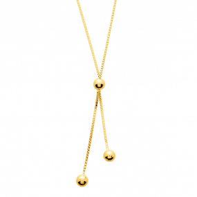 Chaine en or Fantaisie motif rond