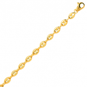 Chaine en or Grain de Caf 4.5 mm 